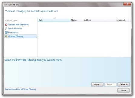 Manage Add-ons