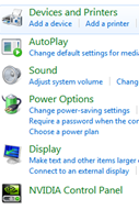 Control Panel Control Panel