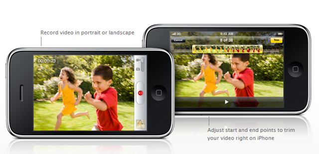iPhone 3G S Video Recording