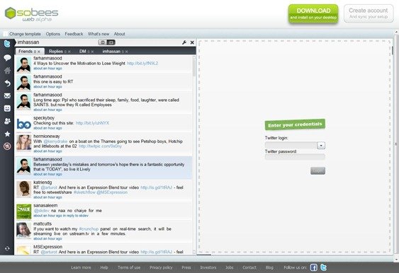 Sobees Web Alpha Silverlight 3