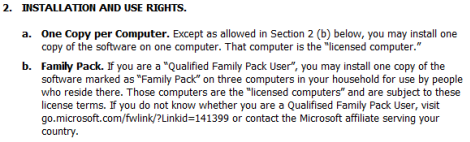 Windows 7 Home Premium Family Pack