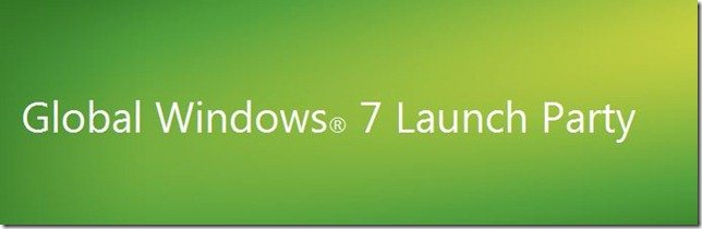 Global Windows 7 Launch Party