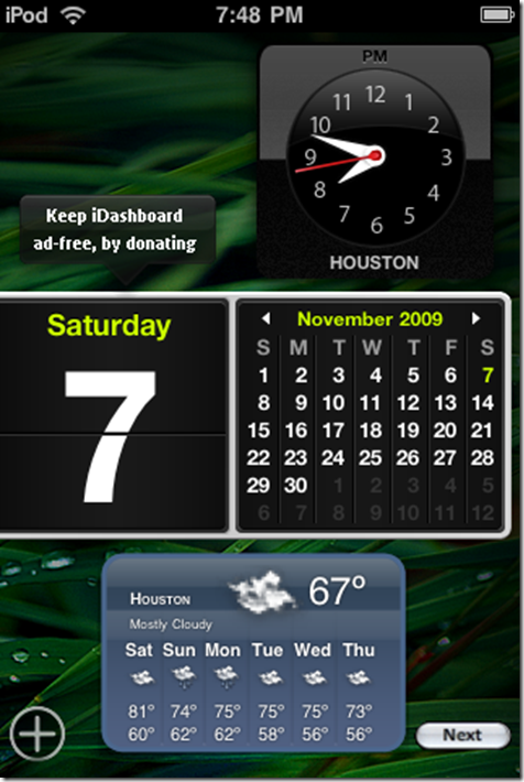 iDashboard multipage