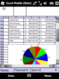 Excel Mobile (Beta)