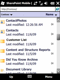 SharePoint Mobile (Beta)