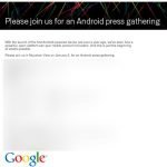 Google holding an Android Press Conference on 5th January. Possibly related to Nexus One
