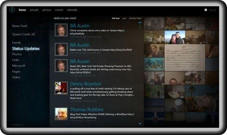 Silverlight 4 client for Facebook