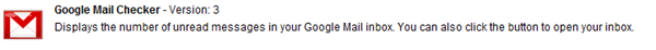 Google Mail Checker
