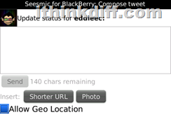 Seesmic GeoTagging