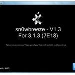 Jailbreak and unlock iPhone 2G, 3G and 3GS with OS 3.1.3 using sn0wbreeze v1.3