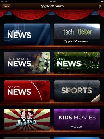 Yahoo! iPad
