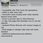 iMovie for iOS updated for iPod Touch 4G