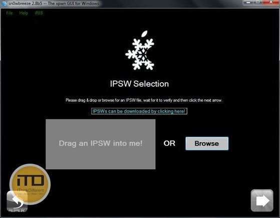 sn0wbreeze 2.8b5 for iOS 5 b5 3wtmk