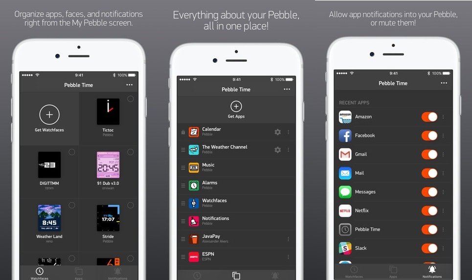Pebble Time App For Ios Gets Redesign Notifications Filtering And More